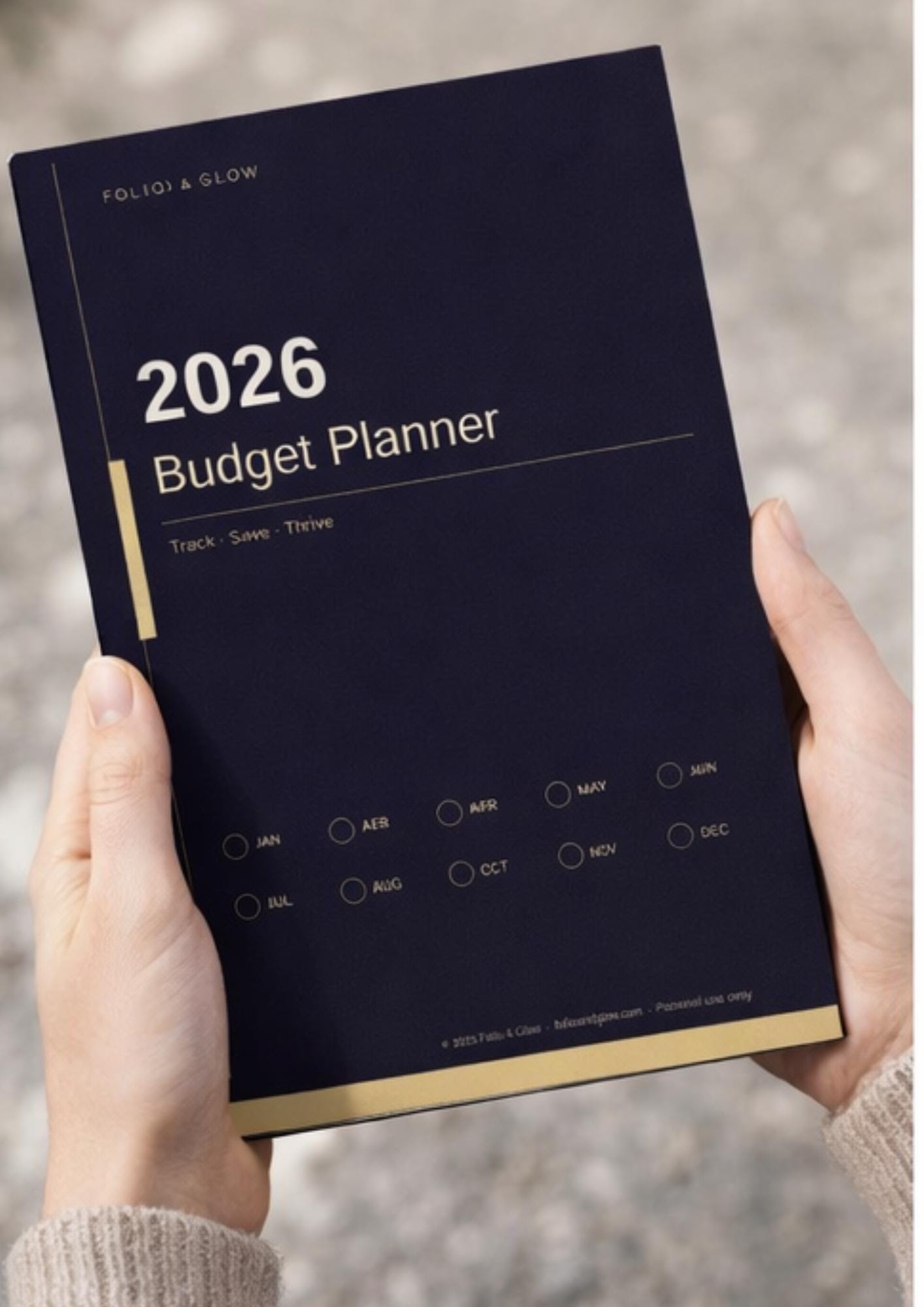 2026 Monthly Budget Planner Finance Tracker PDF (a4/letter) - Etsy