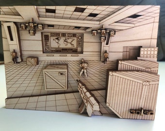Goldeneye 64 Bunker Houtkunst, James Bond 007
