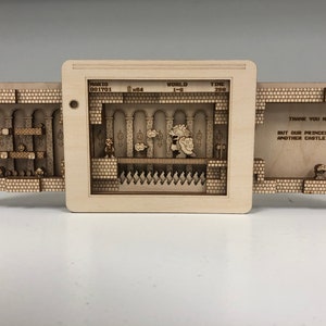 Super Mario Bros. Bowser Dungeon Wood Modell, Nintendo