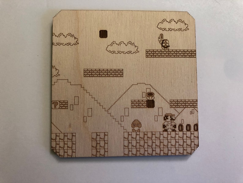 trekatecture Super Mario Bros. Coaster - Thumbnail 2