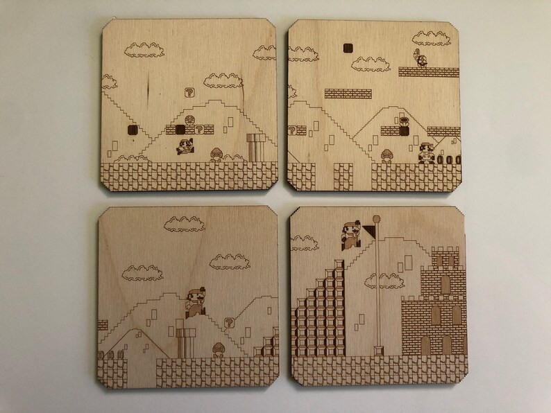 trekatecture Super Mario Bros. Coaster - Thumbnail 3