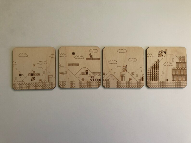 trekatecture Super Mario Bros. Coaster - Thumbnail 4