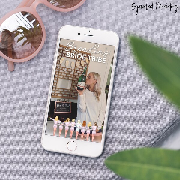 Bride Tribe Snapchat Geo Filter | Customized | Bachelorette | Robes