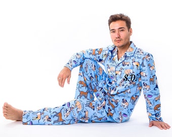 personalised pjs for him