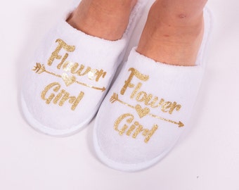 flower girl slippers