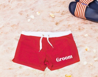 groom swim trunks