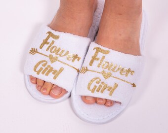 flower girl slippers