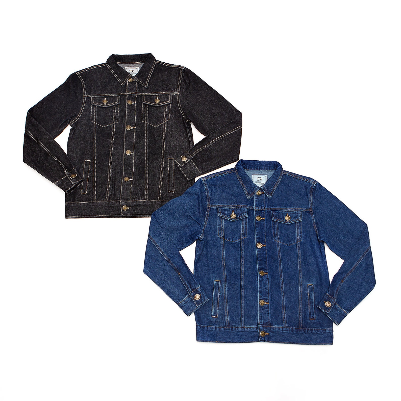 Men's Custom Denim Jacket Mr. Denim Jacket Mr. Jean Etsy