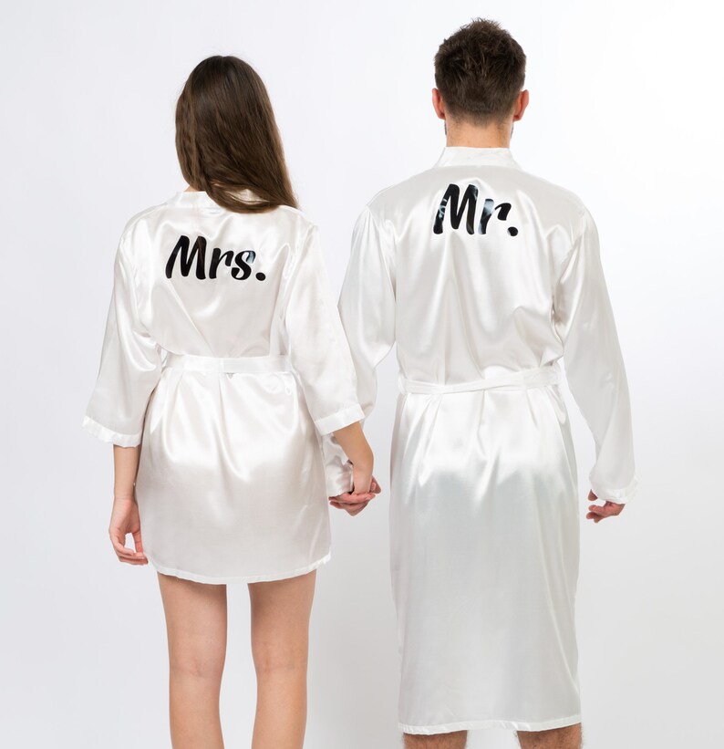 mr and mrs plush robes