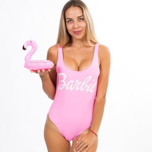 pink barbie bodysuit
