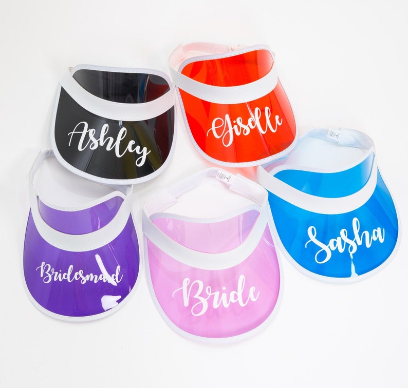 Customized Sun Visors For Kids Visors for Party Kids Girls Etsy