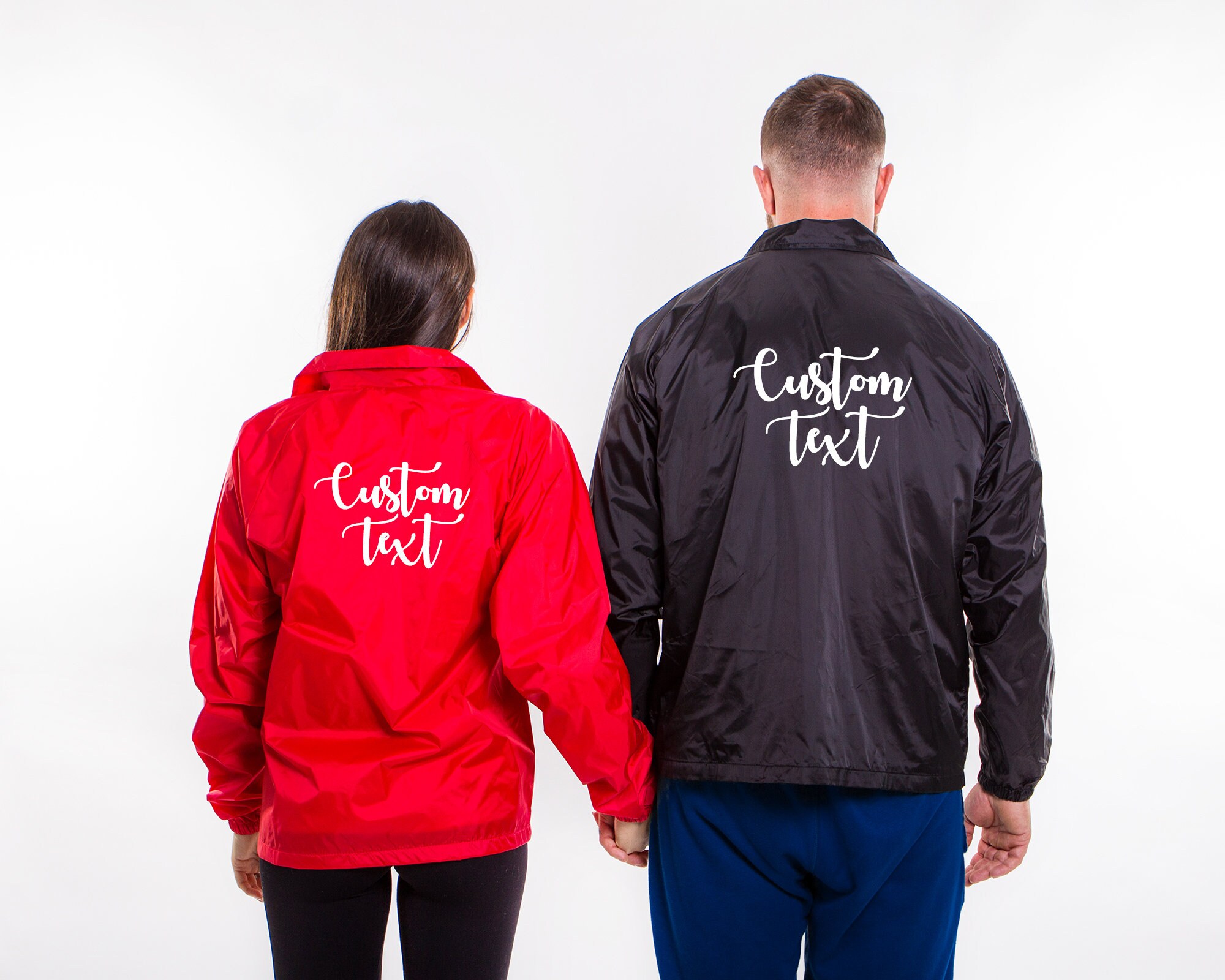 matching windbreakers