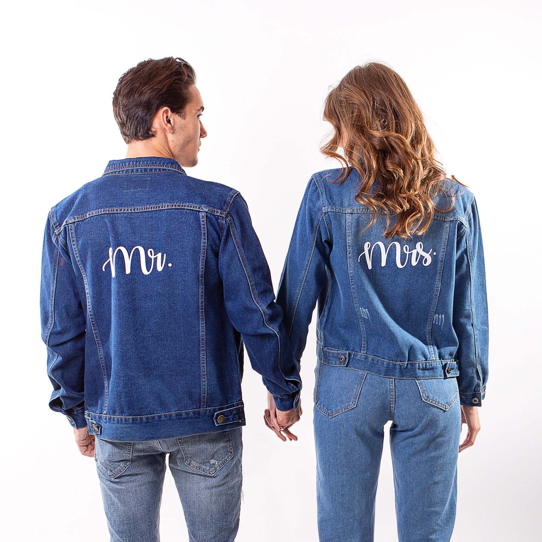 Mrs Matching Couple Denim Jackets 