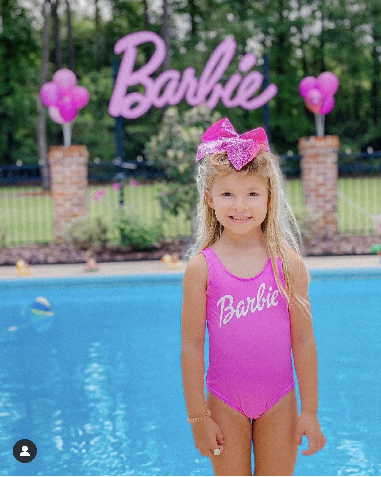 Kinder Badeanzug Dein Text Badeanzug Pink Rot Schwarz Weiß Etsy