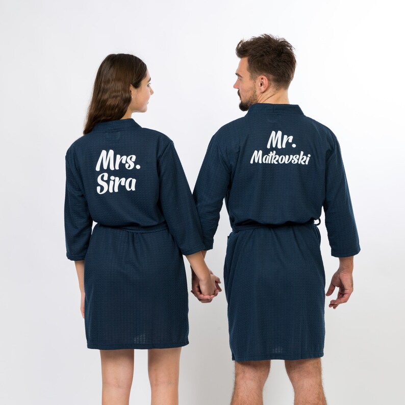 personalised robes his and hers