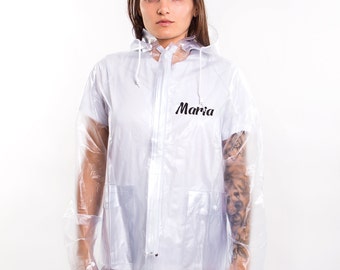 clear rain mac womens
