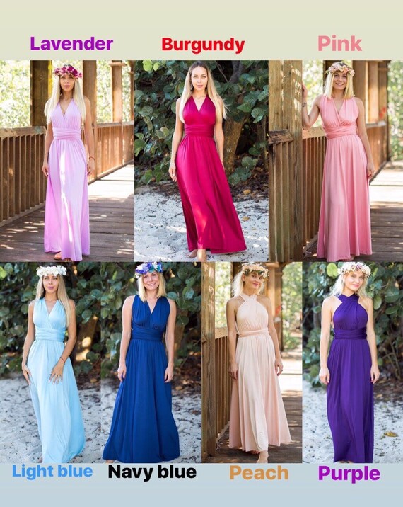 multi wrap dress