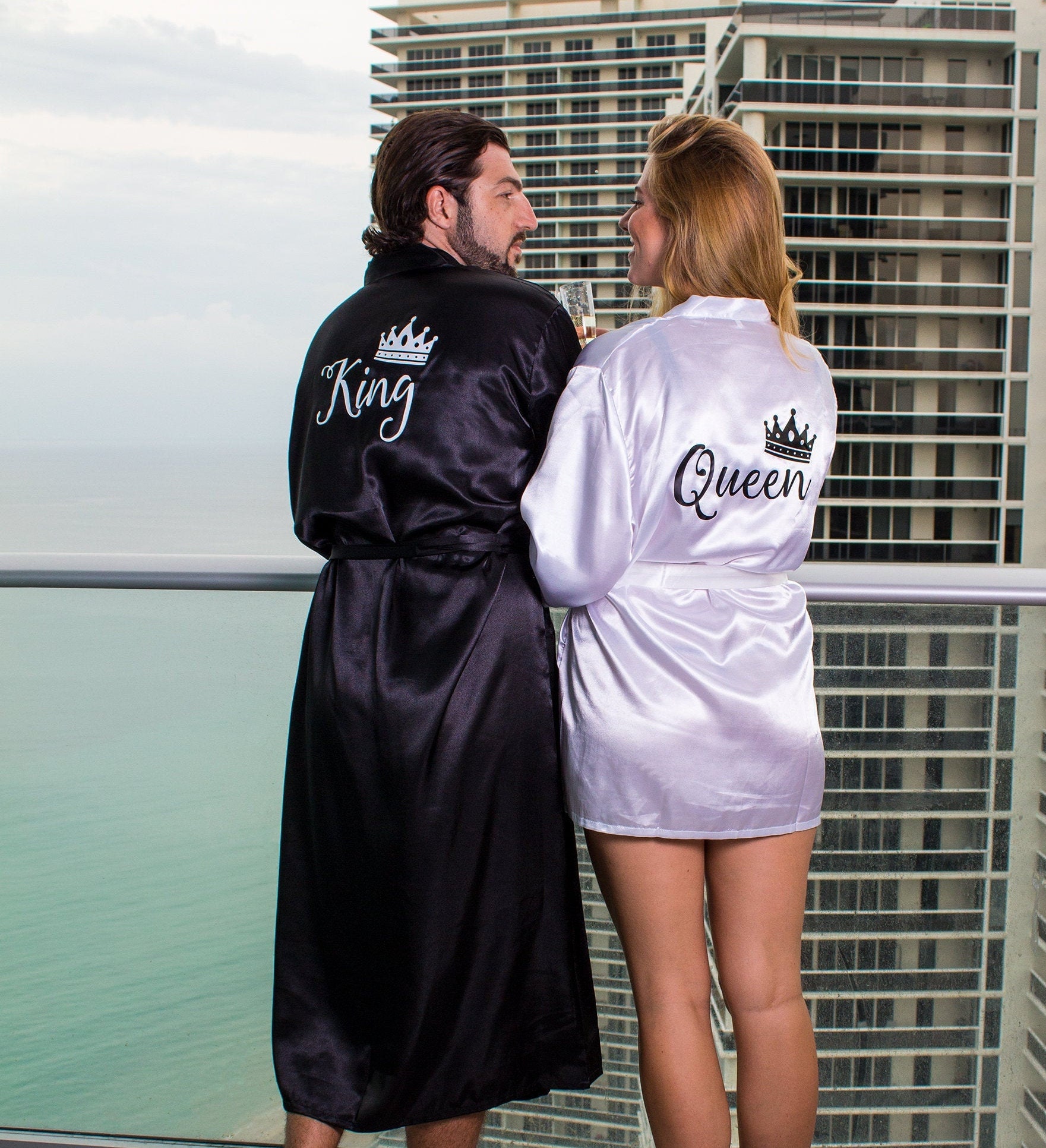 personalised robes his and hers