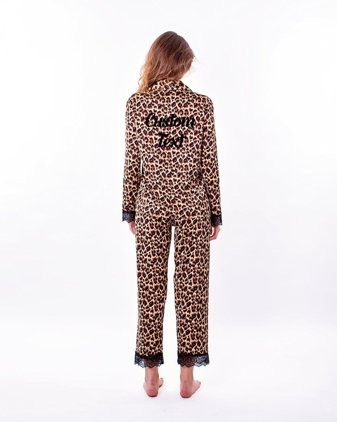 leopard jogger pajamas