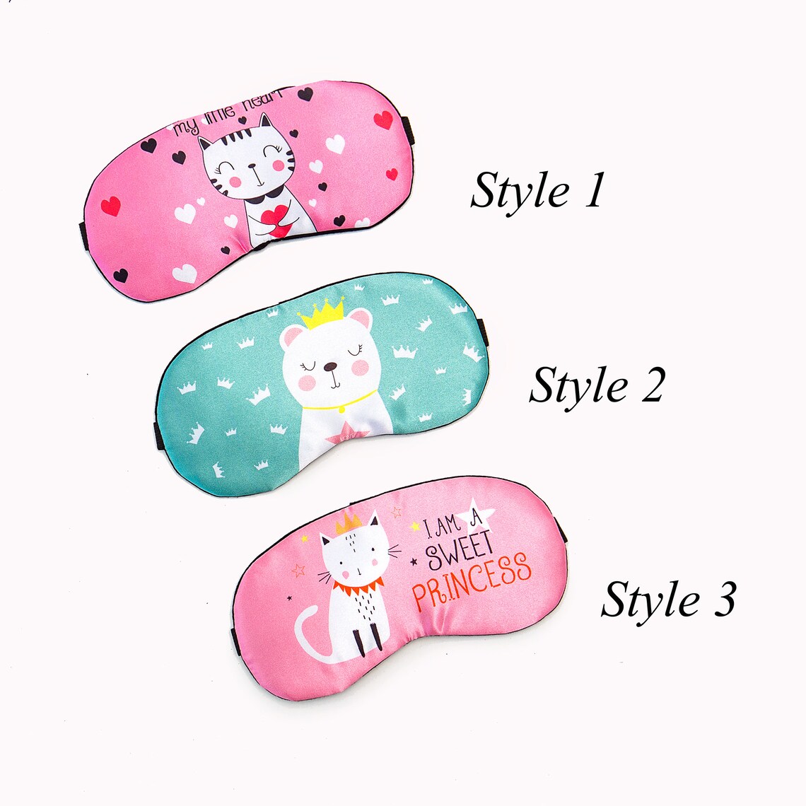 Custom Kids Sleep Eye Mask Sleep masks for Kids Party Etsy