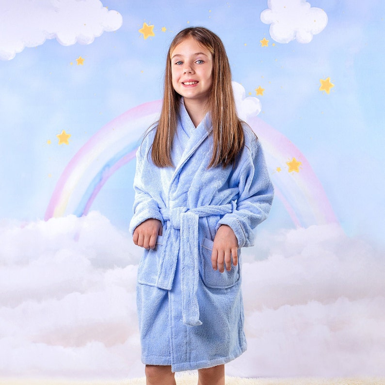 personalised childrens bathrobes