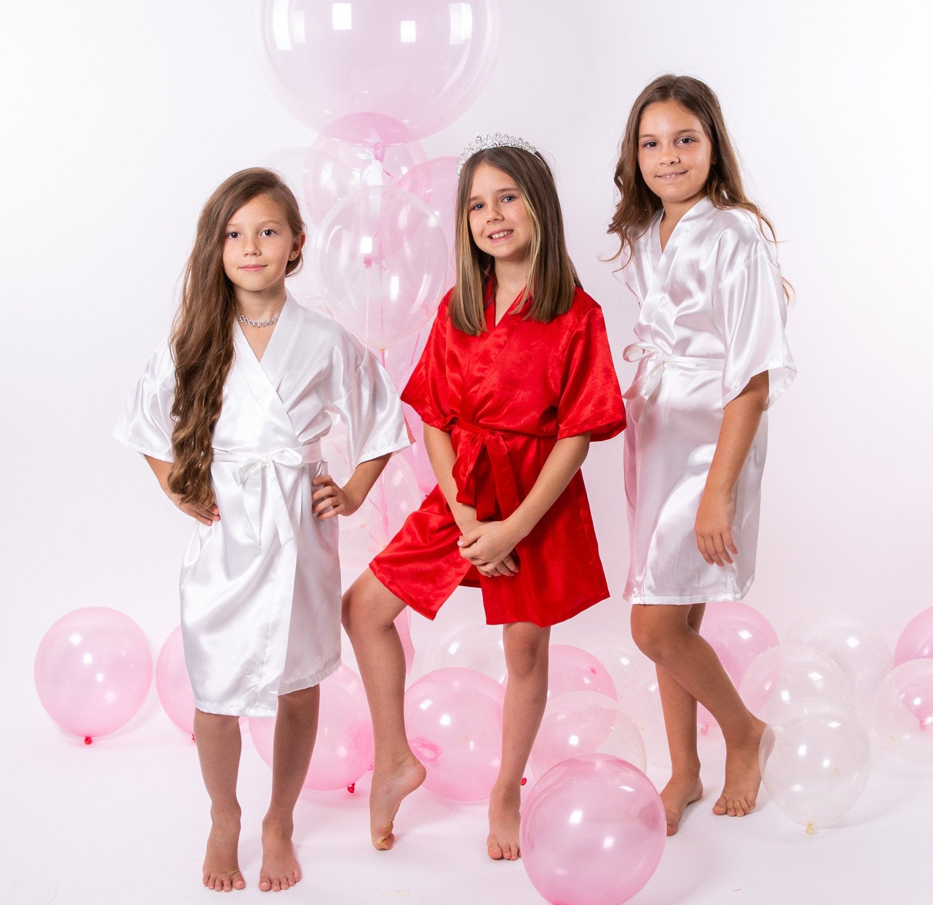 Personalized Robes Kids Spa party Flower Girl Robe Mini Etsy