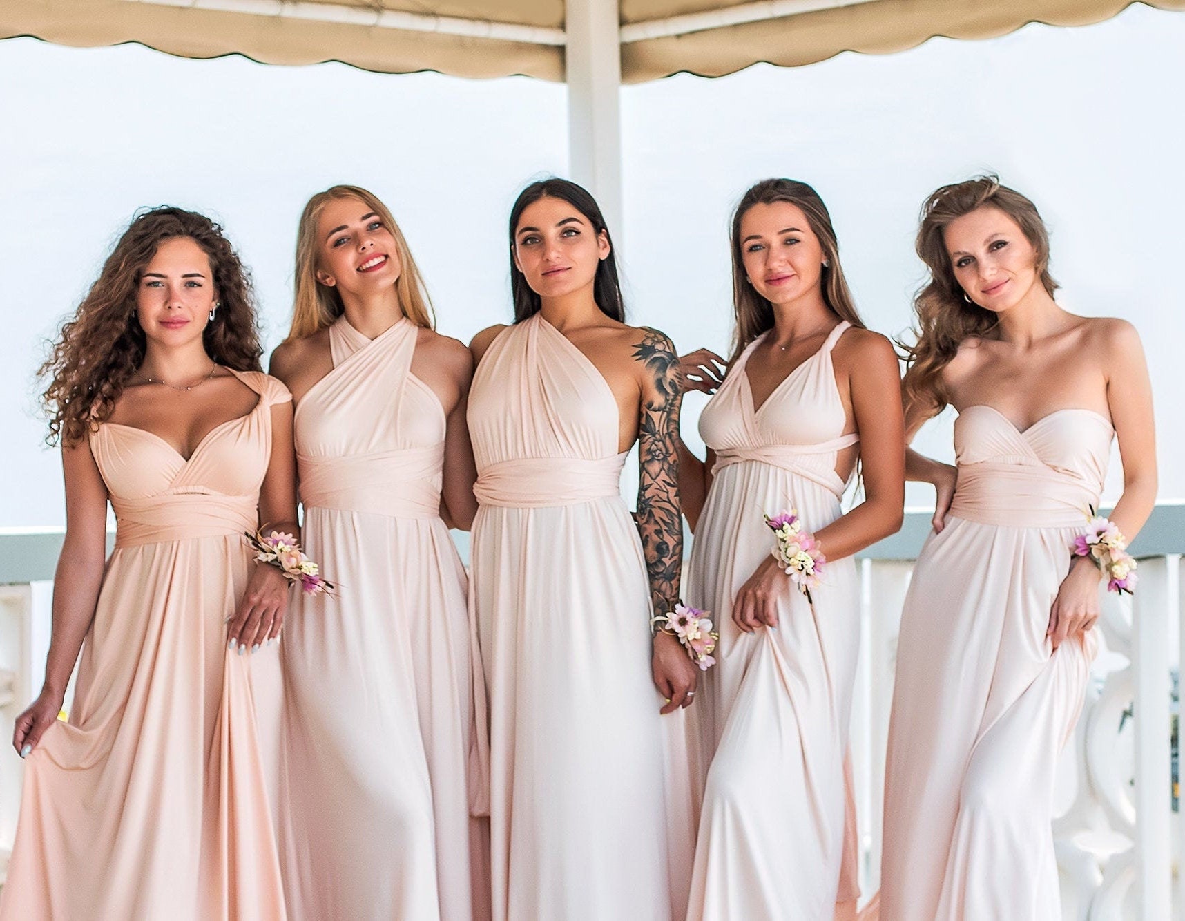 convertible bridesmaid dress