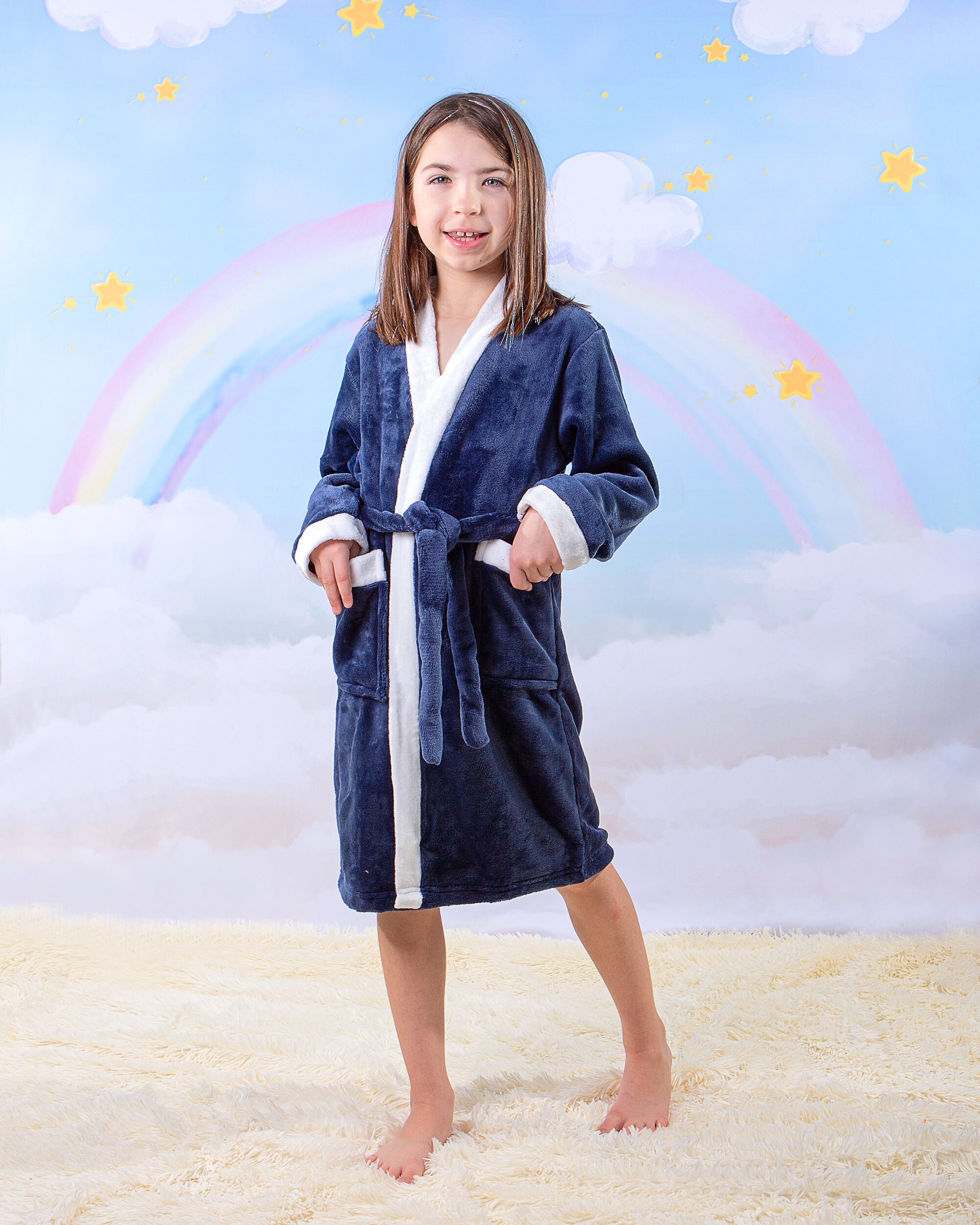 Bathrobes for kids Slumber party Customized bathrobes for Etsy