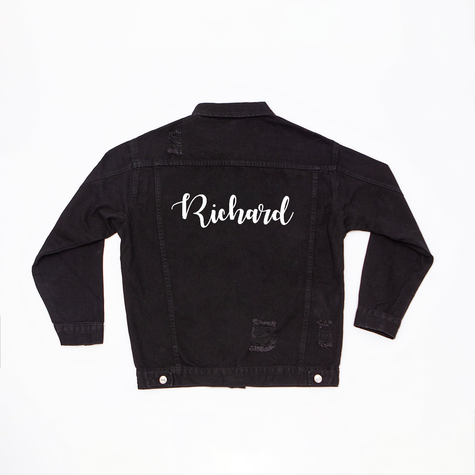 Men's Custom Denim jacket Mr. Denim Jacket Custom Mr. Etsy