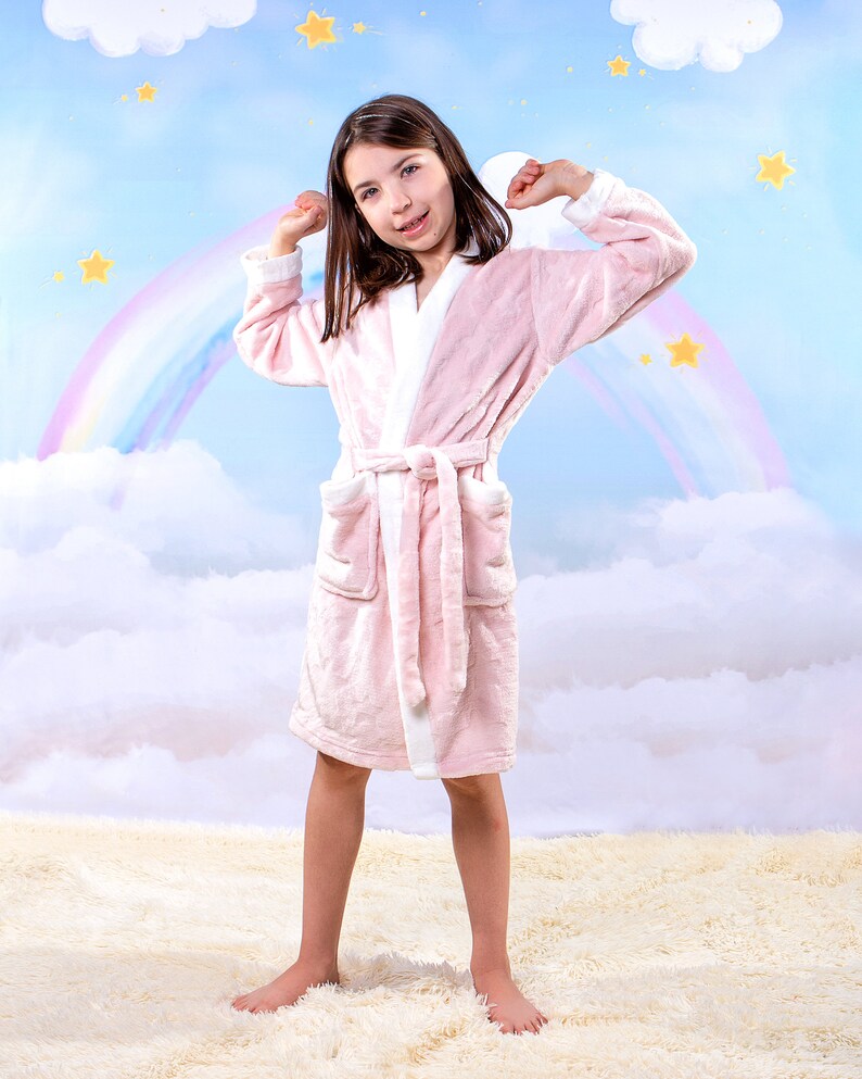 Bathrobes for kids Slumber party Customized bathrobes for Etsy