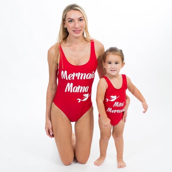mini me matching swimwear