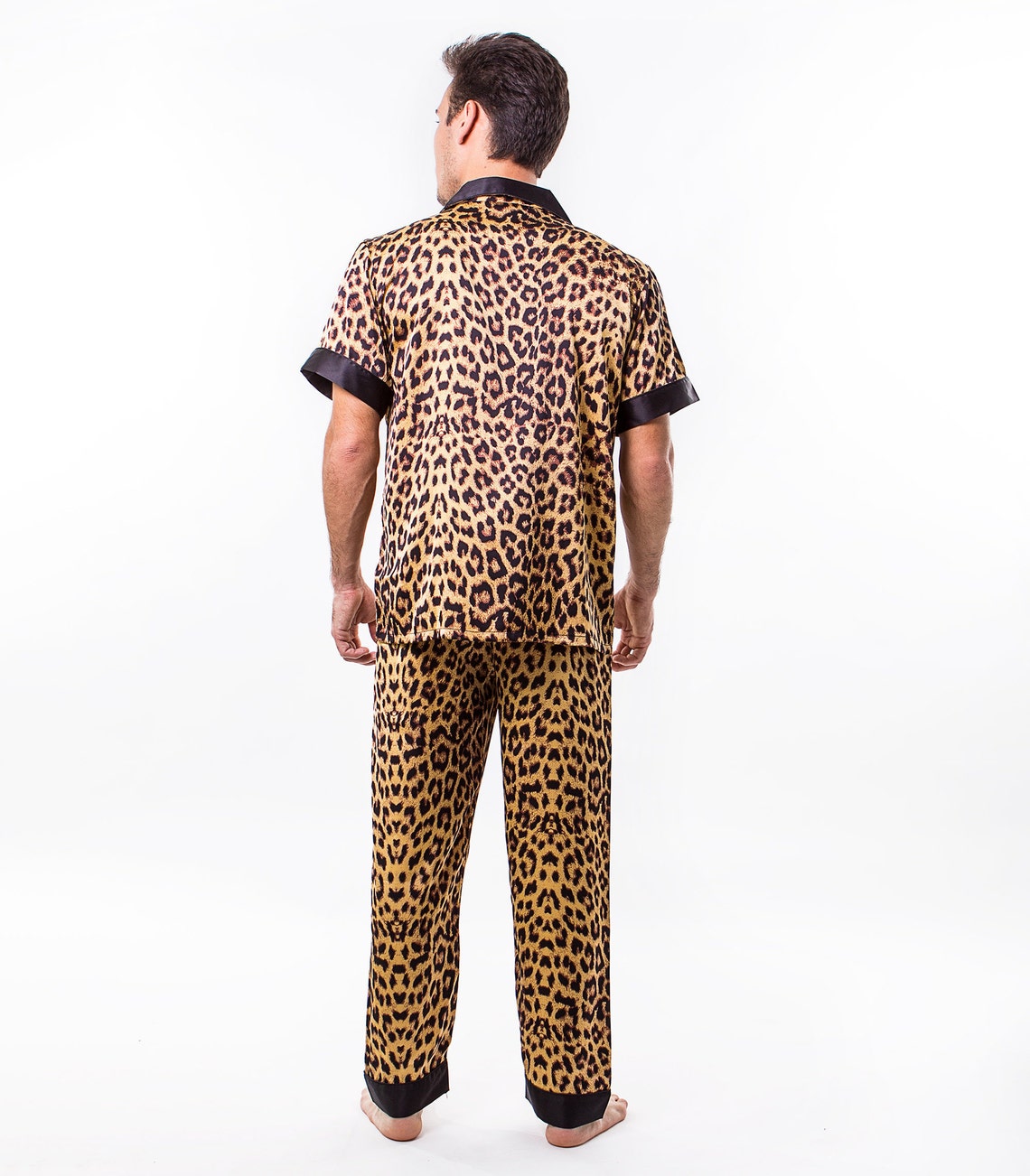 leopard jogger pajamas