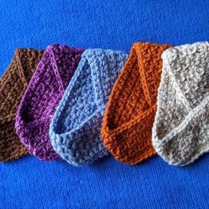 Crocheted Dog Button Scarf