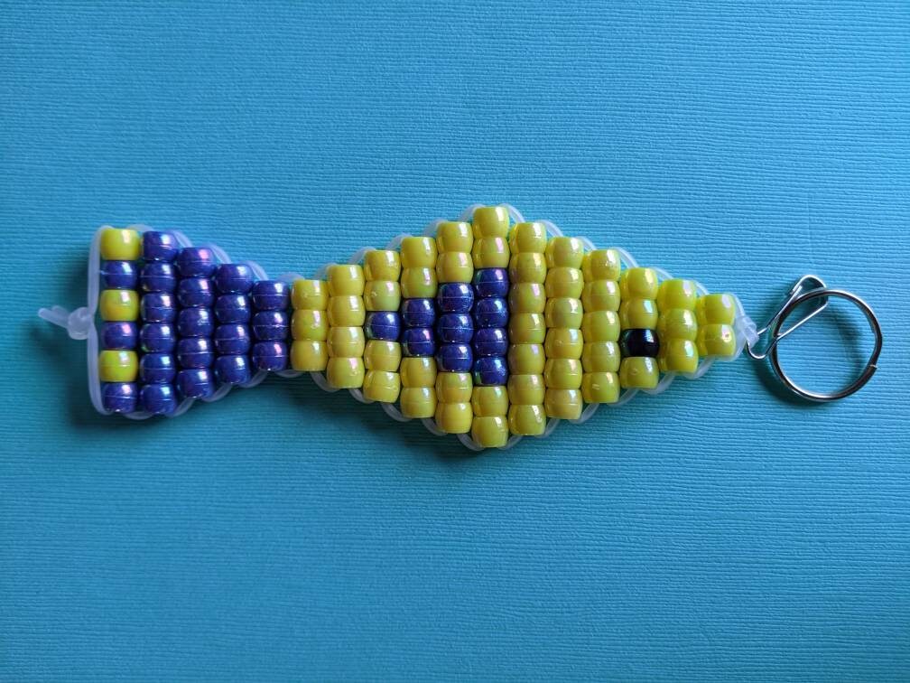 Keyler Fish Rings Fish, Pearl Colored Keyrings - Etsy