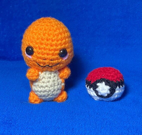 ポケモン あみぐるみ フシギダネ ゼニガメ ヒトカゲ かぎ針編みのキャラクター：ゼニガメ、ヒトカゲ、フシギダネ、かぎ針