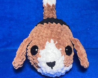 Crocheted Plush Mini Puppy-Beagle