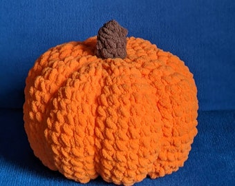 pumpkin shaped throw pillow