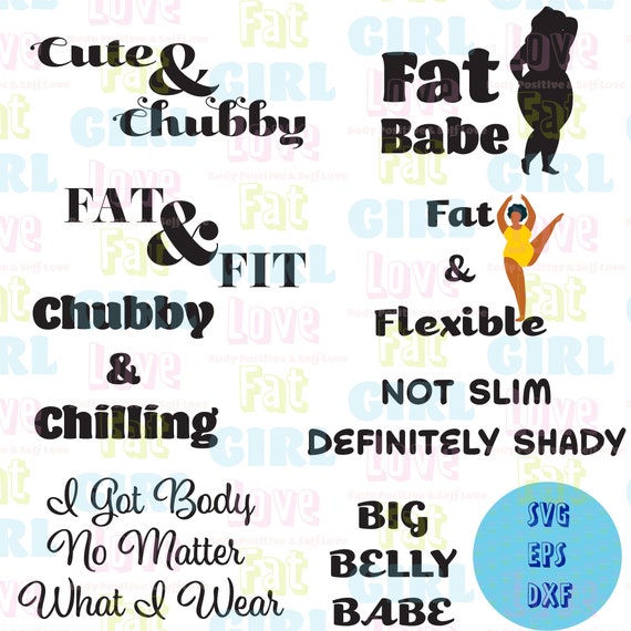 Download Collection Of Body Awareness Svg Body Positive Plus Size Etsy