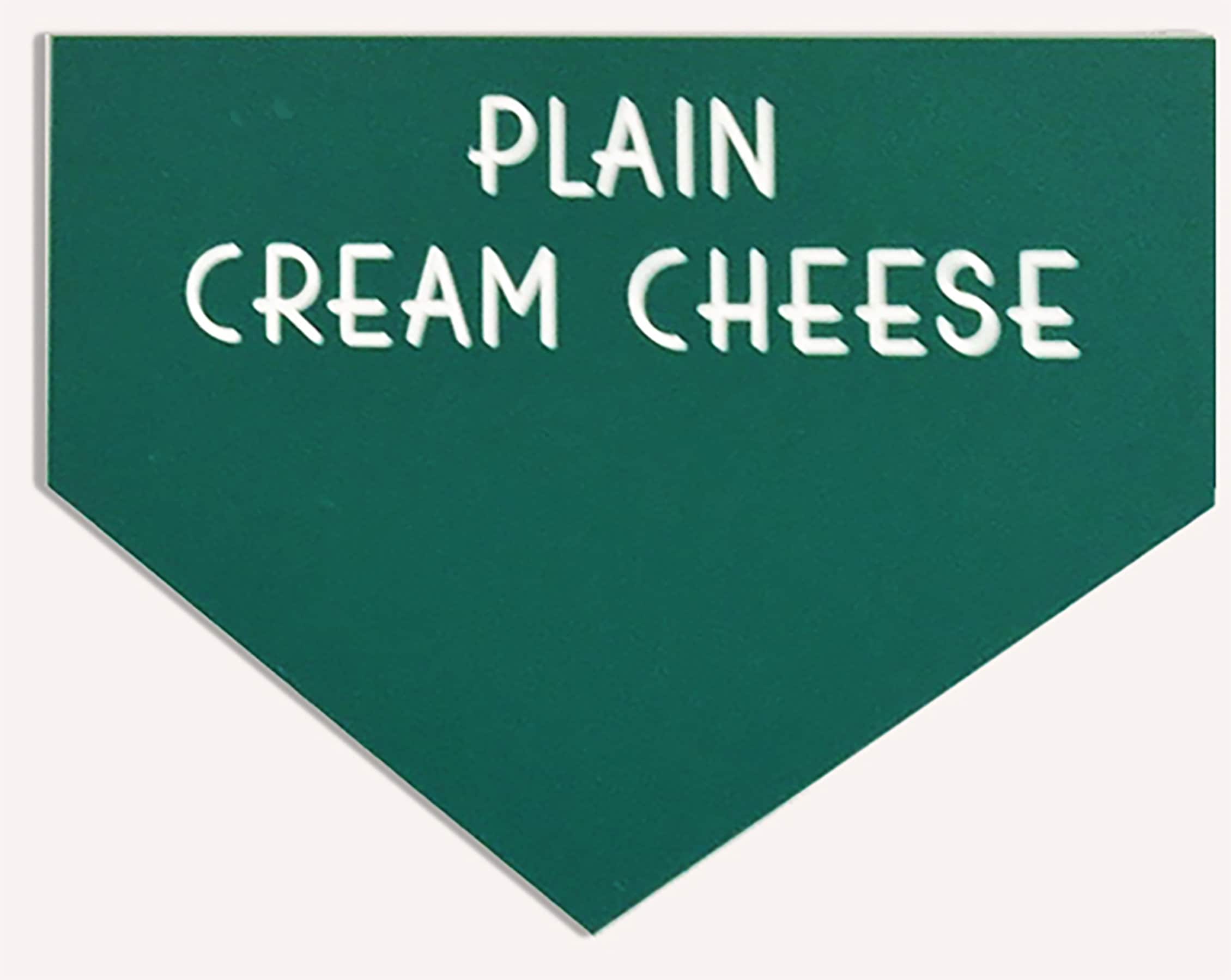 CREAM CHEESE DELI/ Salad Plastic Spear Signs 6 Color Options Etsy