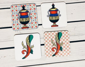 Italian Scopa Card Coasters