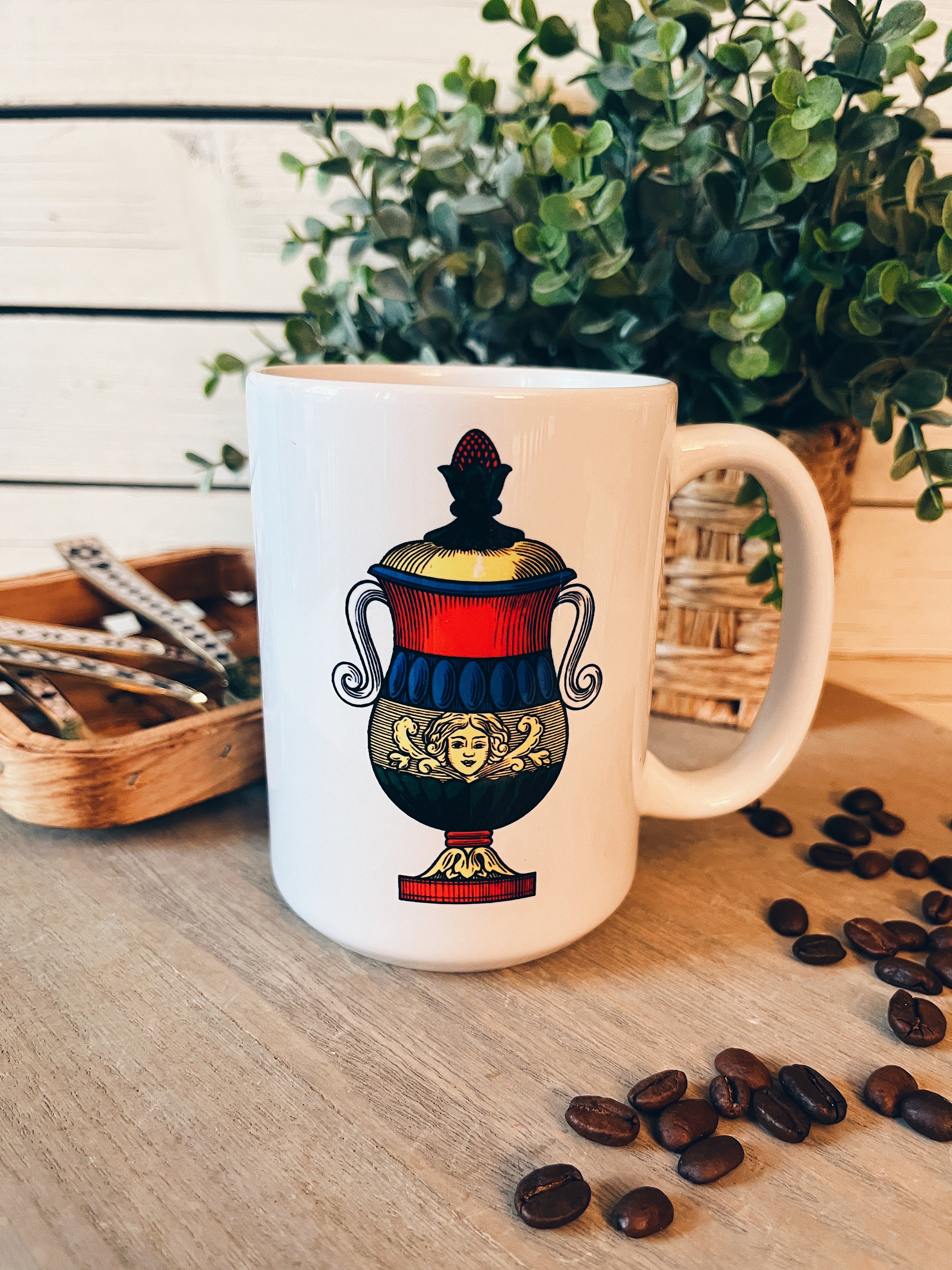 Ace Of Aces Ceramic Coffee Mug – 11-Ounce Motivational Cup With Two-Sided Print, DD046