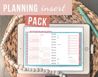 PLANNING INSERT PACK (weekly & daily insert)
