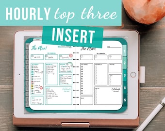 TOP 3 HOURLY Planning Insert