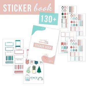 Digital Planner Sticker Book