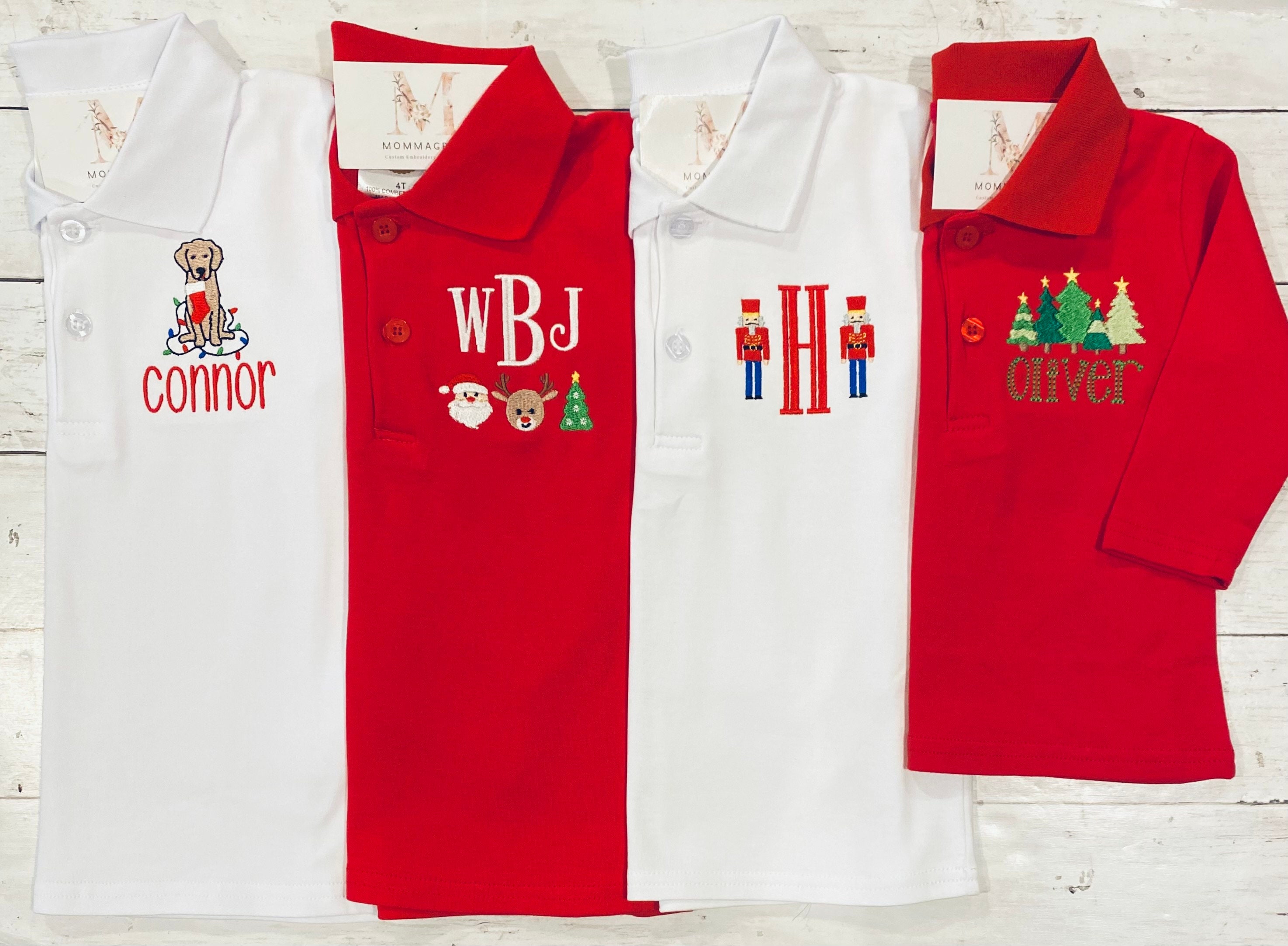 Christmas polo shirts online