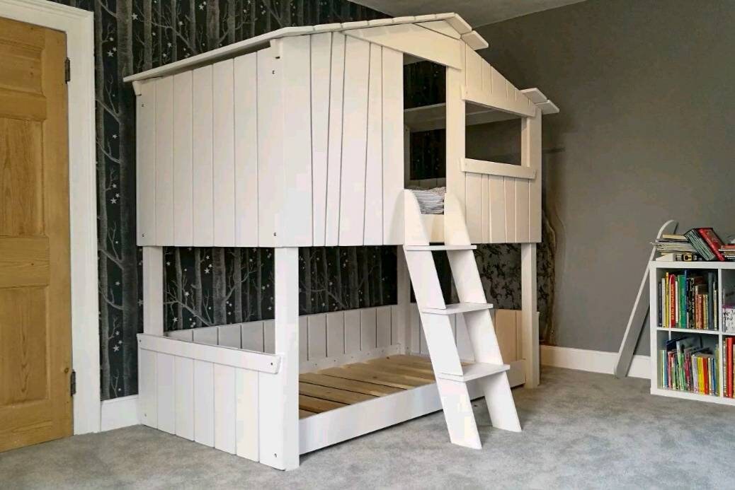 SALE Tree House Bunk Beds Handmade Girls or Boys Playhouse Etsy UK