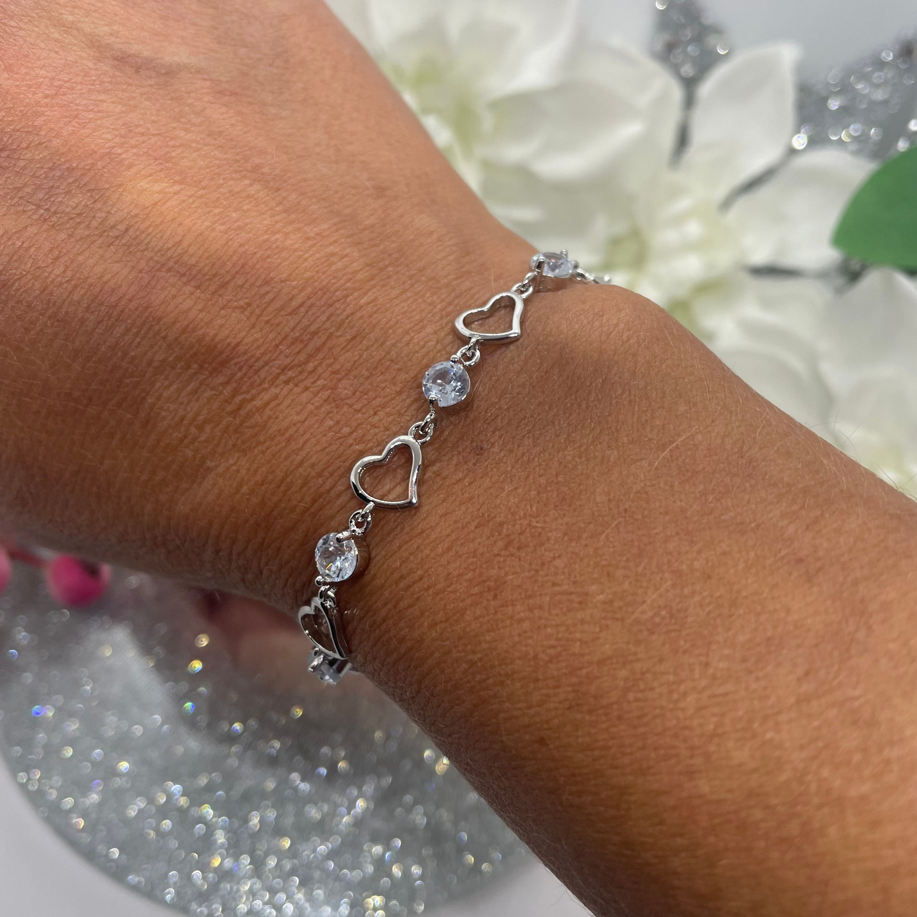 ブレスレット STONEHENgE silver heart bracelet il_340x270.4276660741_2kkr.jpg