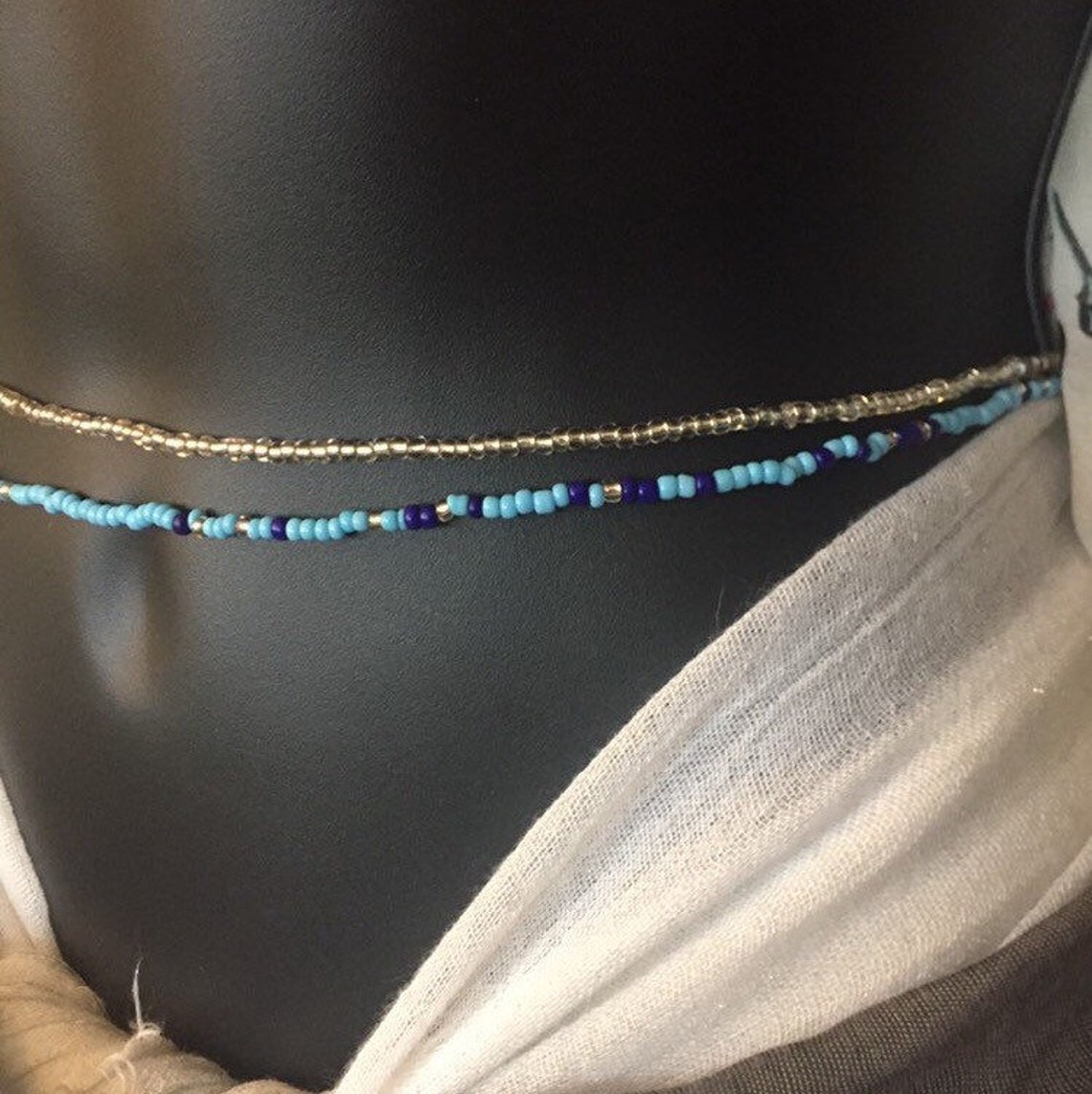 Beaded Belly Chain Beaded Waist Chain Belly Chain for Women Etsy