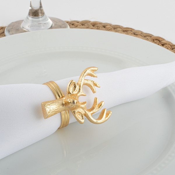 Gold Napkin Ring Etsy