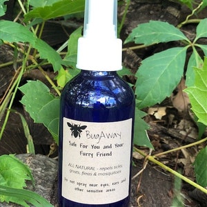 BugAway - All Natural BugSpray - For You & Your Furry Friend